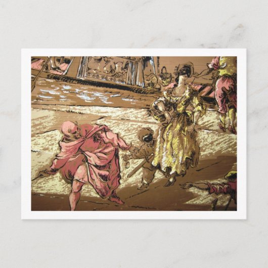 Carte Postale Le Diable M'A Fait Le Faire (Devant)