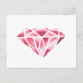 Carte Postale Le diamant (Devant)