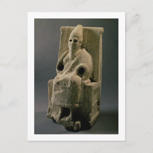 Carte Postale Le dieu El, d'Ugarit, 13ème siècle avant JC (calca (Devant)