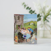 Carte Postale Le Dimanche (Debout devant)