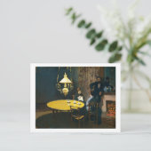 Carte Postale Le Dîner, Une Claude Monet Intérieure (Debout devant)