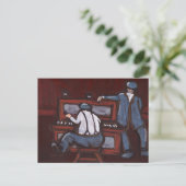 CARTE POSTALE LE DIVERTISSEUR (Debout devant)