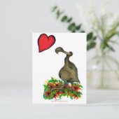 Carte Postale le dodo amoureux de tony fernandes (Debout devant)