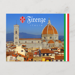 Carte Postale Le dôme de Florence