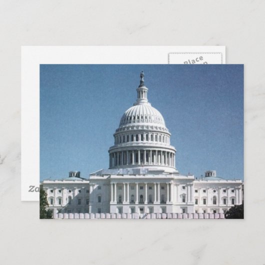 Carte Postale Le Dôme du Capitole (Devant / Derrière)