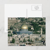Carte Postale Le Dôme du Rocher, construit AD 692 (Devant / Derrière)