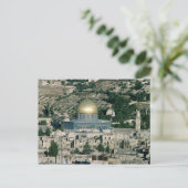 Carte Postale Le Dôme du Rocher, construit AD 692 (Debout devant)