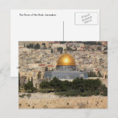 Carte Postale Le Dôme du Rocher, Jérusalem 1 (Devant / Derrière)