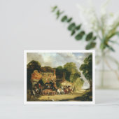 Carte Postale Le Dorking et London Royal Mail quittant le 'Mar (Debout devant)