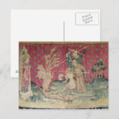 Carte Postale Le Dragon Combattre avec les Serviteurs de Dieu (Devant / Derrière)