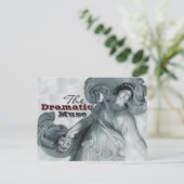 Carte Postale Le Dramatique Muse CC0386 (Debout devant)