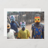 Carte Postale Le drame des enfants (Devant / Derrière)