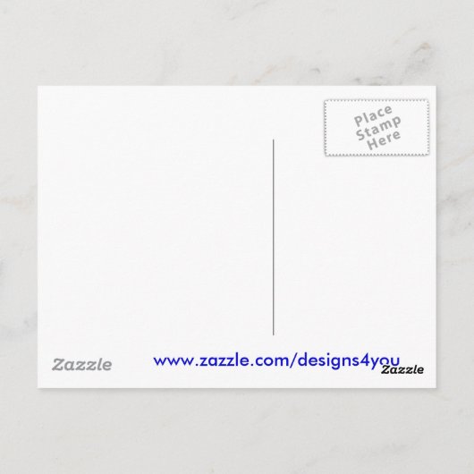 Carte Postale Le drapeau de l'Alaska (Dos)