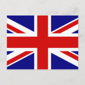 Carte Postale Le drapeau Union Jack (Devant)