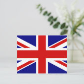 Carte Postale Le drapeau Union Jack (Debout devant)