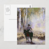 Carte Postale Le Drover (Devant / Derrière)