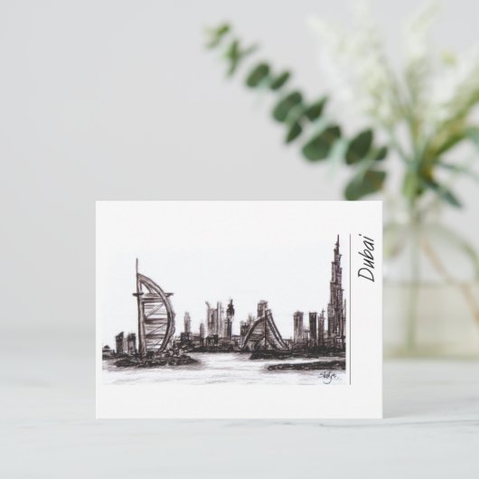 Carte Postale le Dubaï (Debout devant)