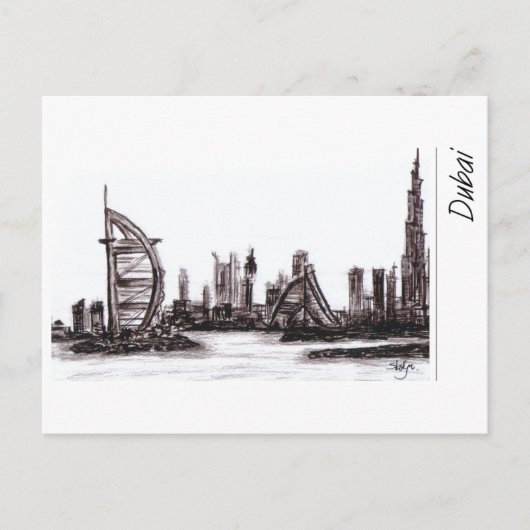 Carte Postale le Dubaï (Devant)