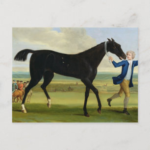Carte Postale Le duc de Rutland 'Bonny Black', vers 1720 (huile 