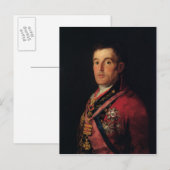 Carte Postale Le duc de Wellington 1812-14 (Devant / Derrière)