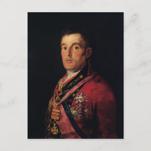Carte Postale Le duc de Wellington 1812-14 (Devant)