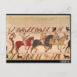 Carte Postale Le duc William exhorte ses troupes
