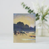 Carte Postale Le duel sur la plage (Debout devant)