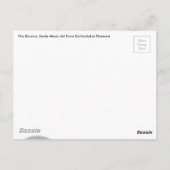 Carte Postale Le Duomo à Florence, Italie (Dos)