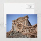 Carte Postale Le Duomo, Florence, Italie 2 (Devant / Derrière)