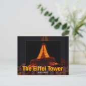 Carte Postale Le-Eiffel-Tour (Debout devant)