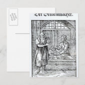 Carte Postale Le fabricant de lunettes (Devant / Derrière)