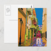 Carte Postale Le Fantôme Dans L'Allée Des Pirates (Devant / Derrière)