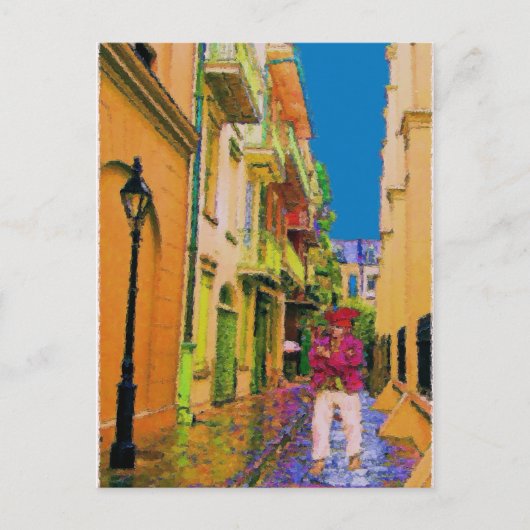 Carte Postale Le Fantôme Dans L'Allée Des Pirates (Devant)