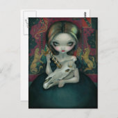 Carte postale "Le fantôme de la licorne" (Devant / Derrière)