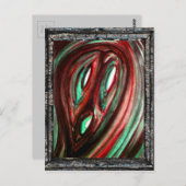 Carte Postale Le fantôme de la solitude (Devant / Derrière)