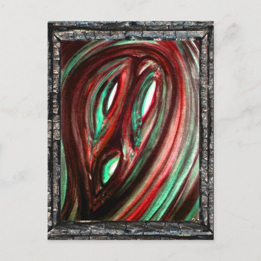 Carte Postale Le fantôme de la solitude (Devant)