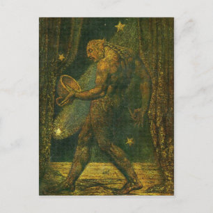 Carte Postale Le fantôme d'une puce