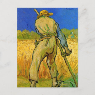 Carte Postale Le Faucheur (d'après Millet) par Vincent van Gogh