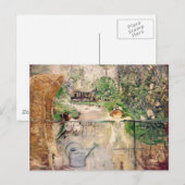 Carte Postale Le fauteuil de panier, Berthe Morisot (Devant / Derrière)