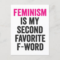 Le féminisme est mon deuxième mot en F préféré Cad
