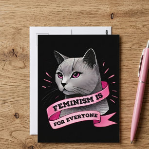 Carte Postale Le Féminisme Est Pour Tout Le Monde Pro Féminisme