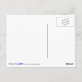 Carte Postale Le féminisme pour tous jaune (Dos)