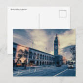 Carte Postale Le Ferry Building de San Francisco (Devant / Derrière)