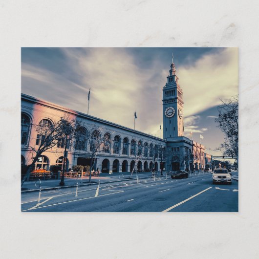 Carte Postale Le Ferry Building de San Francisco (Devant)
