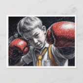 Carte Postale "Le feu à l'intérieur" (Devant)