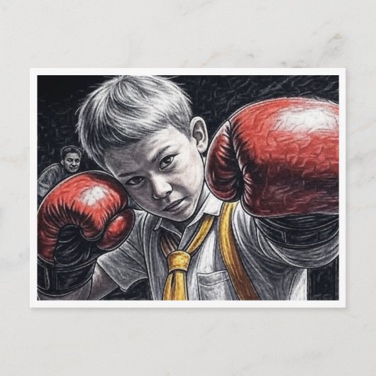 Carte Postale "Le feu à l'intérieur" (Devant)