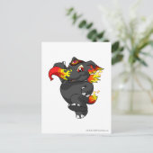 Carte Postale Le feu d'Elephante (Debout devant)
