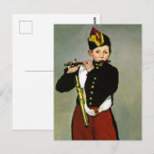 Carte Postale Le Fifer d'Edouard Manet (Devant / Derrière)