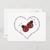 Carte Postale Le fil rouge (Devant / Derrière)