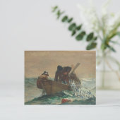 Carte Postale Le filet de hareng, 1885 (huile sur toile) (Debout devant)